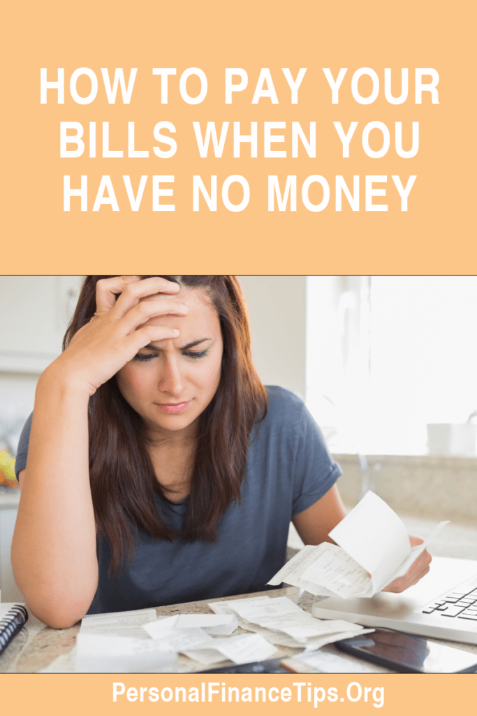 How to pay your bills when you have no money,, debt