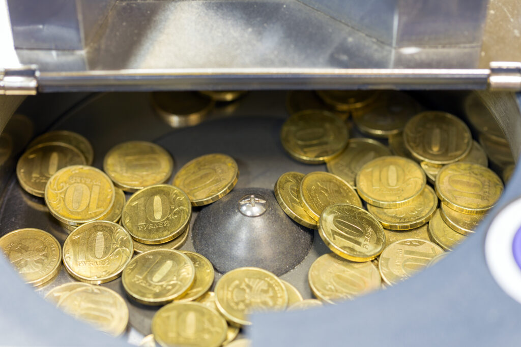 Coin counting machines